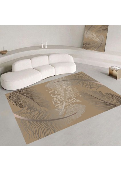 Premium Kalite Kaymaz Taban Silinebilir Salon Mutfak Koridor Halısı Gold S495 96 97 98
