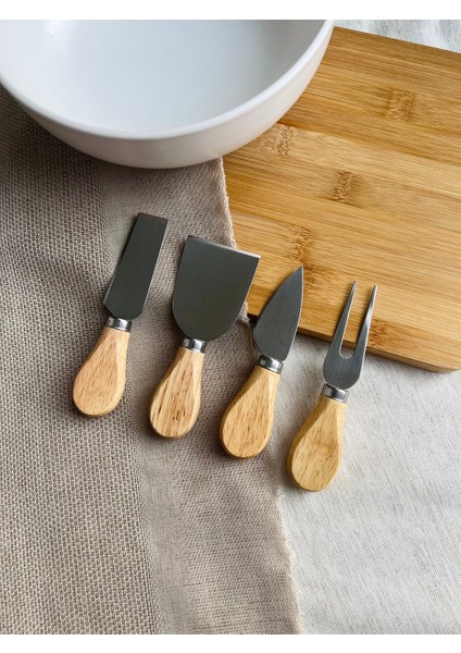 Süper 4'lü Çelik Paslanmaz Peynir Bıçakları fiyatları