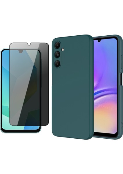 Samsung Galaxy A16 Kılıf Zore Mara Lansman Kapak + Privacy Hayalet Ekran Koruyucu