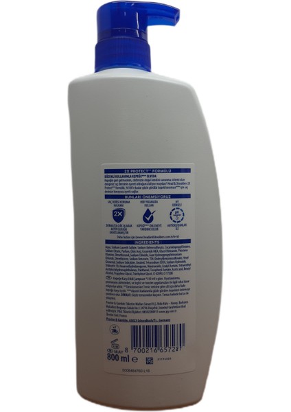 Head & Shoulders Klasik Bakım Kepek Şampuanı 800 ml x 6 Adet modelleri