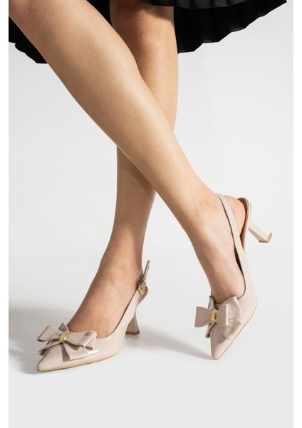 Kadın Fiyonklu Abiye Topuklu Ayakkabı fiyatları