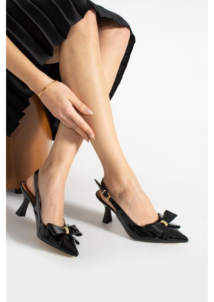 Kadın Fiyonklu Abiye Topuklu Ayakkabı indirimleri