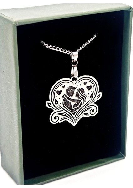 14 Şubat Hediyesi : Sevgililer Günü Özel Tasarım Gümüş Kolye fırsatları