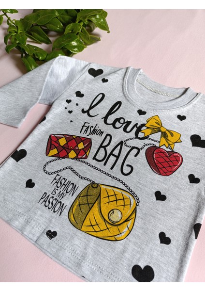 Minilkabebe Mevsimlik Ince Alt Üst Kız Bebek Takım 9-12-18 Ay