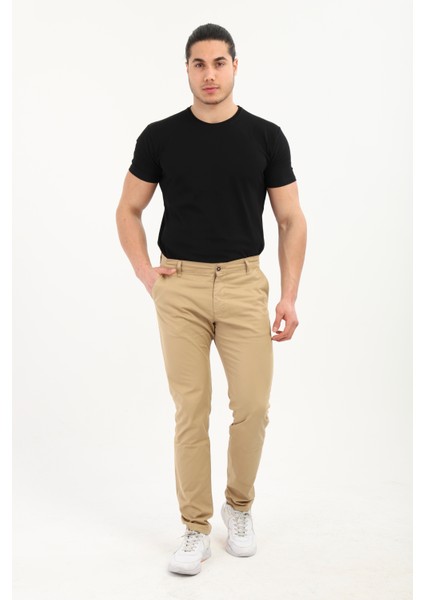 Erkek Rahat Kalıp Likralı Esnek Yan Cep Saten Pantolon fiyatları