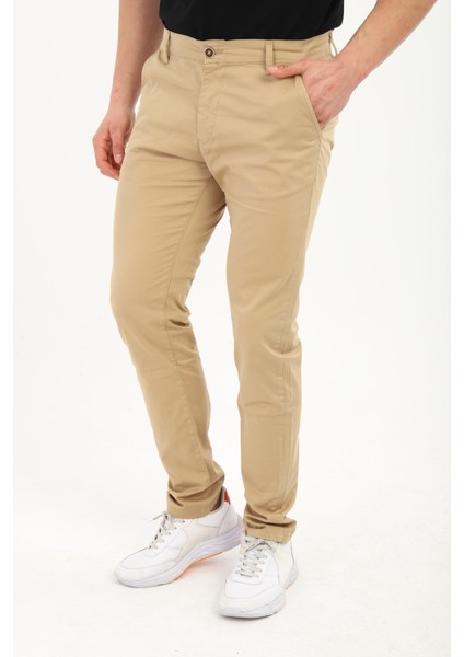 Erkek Rahat Kalıp Likralı Esnek Yan Cep Saten Pantolon modelleri