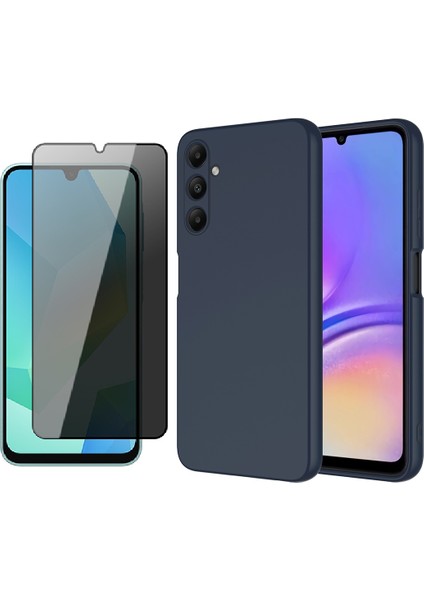 Samsung Galaxy A16 Kılıf Zore Mara Lansman Kapak + Privacy Hayalet Ekran Koruyucu