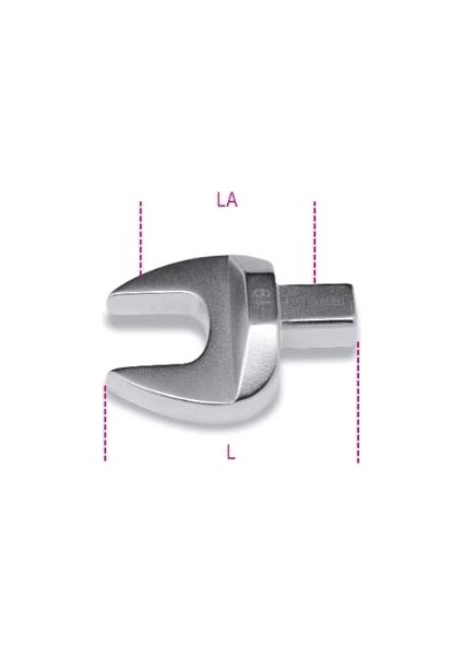 Açık Ağız Tork Anahtar Soketi 643 14X18-36 (6022064300010)