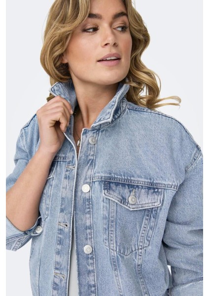 Onlocean L/s Oversıze Jkt Dnm Noos