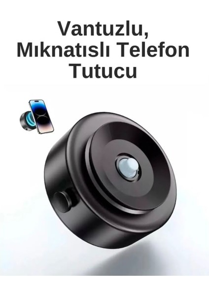 Şarjlı Vantuzlu Manyetik Telefon Tutucu fiyatları