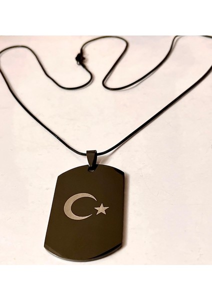 Ay Yıldız Türk Bayrağı Figürlü Çelik Kolye&Bileklik Set fırsatları