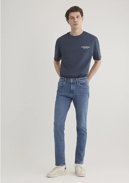 Erkek Mavi M0042286518 Jake Mıd 90's Vıntage Tokk