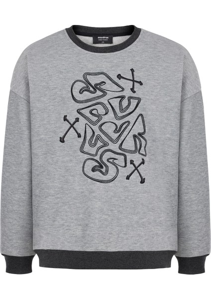 Shade Player Şardonlu Nakışlı Unisex Sweatshirt