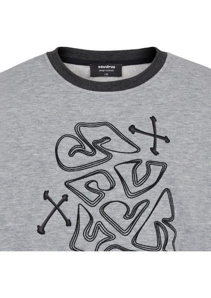 Shade Player Şardonlu Nakışlı Unisex Sweatshirt