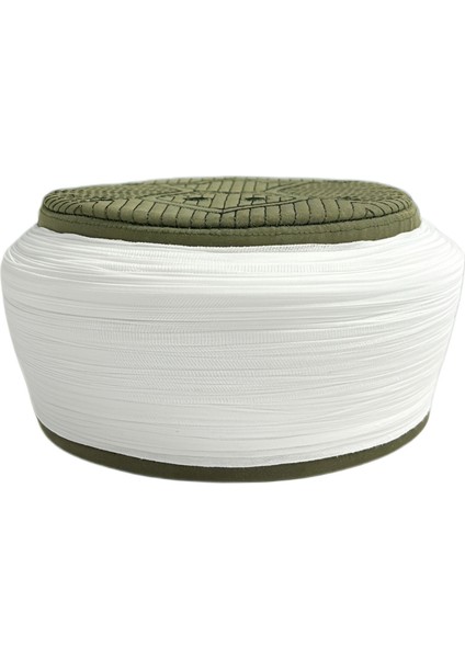 Namaz Sarığı-Beyaz Kumaş-Yeşil Takke-Nâli Şerif-4 Metre fiyatları