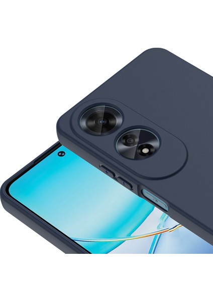 Oppo A60 Kılıf Zore Mara Lansman Kapak + Privacy Hayalet Ekran Koruyucu