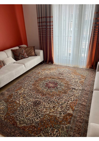 199X290 cm Büyük Boy Bohem Stili Türk Halı, Renkli El Dokuma Harika Kondisyonlu Büyük Salon Için Halı modelleri