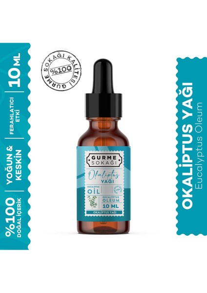 Okaliptus Yağı 10 ml (Soğuk Sıkım)