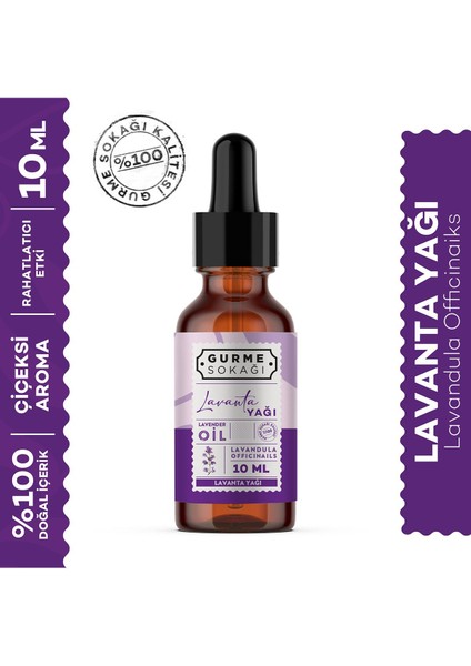 Lavanta Yağı 10 ml (Soğuk Sıkım)