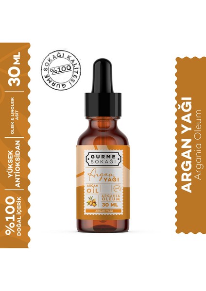 Argan Yağı 30 ml (Soğuk Sıkım)