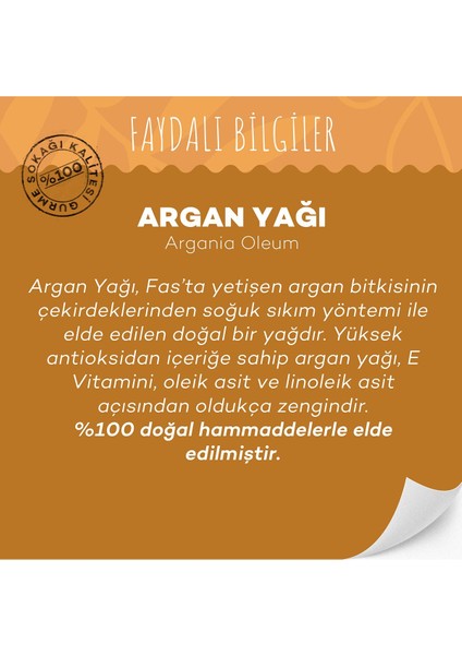 Argan Yağı 30 ml (Soğuk Sıkım)