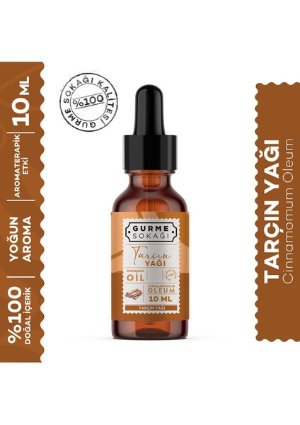 Tarçın Yağı 10 ml (Soğuk Sıkım)
