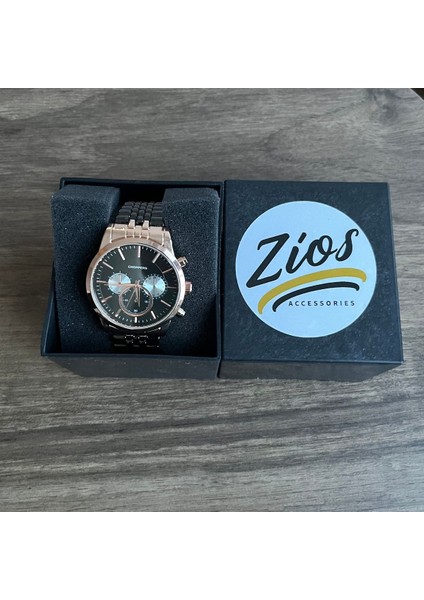 Lüks Spor Erkek Kol Saati - Siyah Renk, Gold Kasa, KS1073 fiyatları