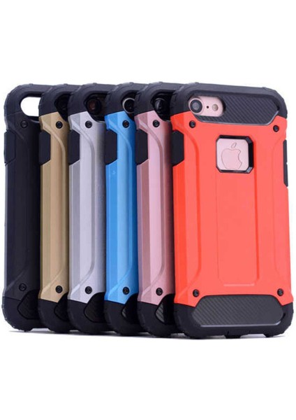 Apple iPhone 7 Plus Kılıf 5 Katmanlı Tam Koruma Military Standart Army Tank Kılıf