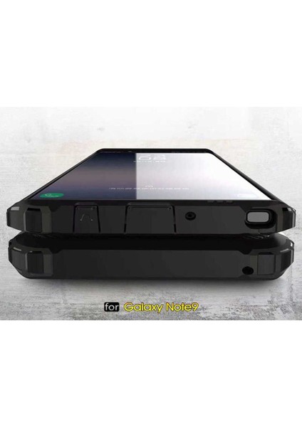 Samsung Galaxy Note 9 Kılıf 5 Katmanlı Tam Koruma Military Standart Army Tank Kılıf