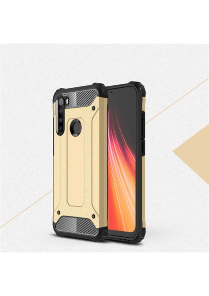 Xiaomi Redmi Note 8 Kılıf 5 Katmanlı Tam Koruma Military Standart Army Tank Kılıf