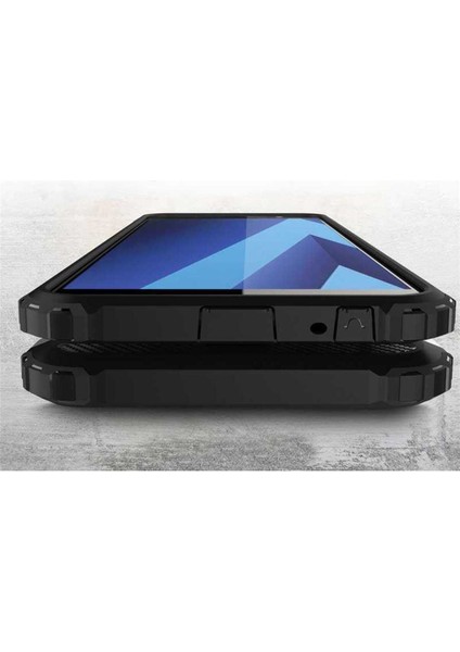 Samsung Galaxy A6 Plus 2018 Kılıf 5 Katmanlı Tam Koruma Military Standart Army Tank Kılıf