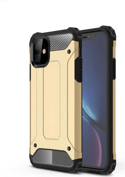 Apple iPhone 11 Kılıf 5 Katmanlı Tam Koruma Military Standart Army Tank Kılıf
