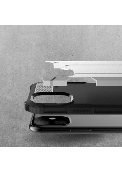 Apple iPhone 11 Kılıf 5 Katmanlı Tam Koruma Military Standart Army Tank Kılıf