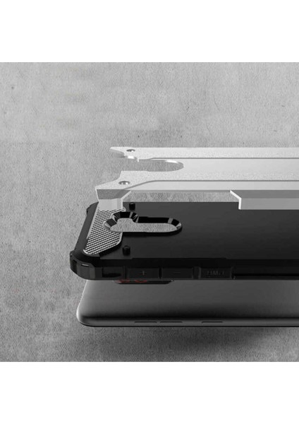 Xiaomi Pocophone F1 Kılıf 5 Katmanlı Tam Koruma Military Standart Army Tank Kılıf