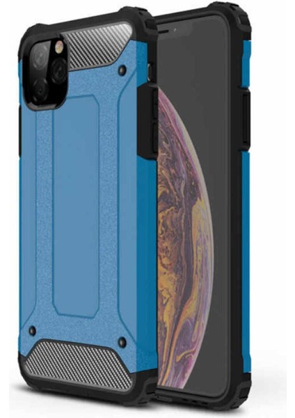 Apple iPhone 11 Pro Max Kılıf 5 Katmanlı Tam Koruma Military Standart Army Tank Kılıf