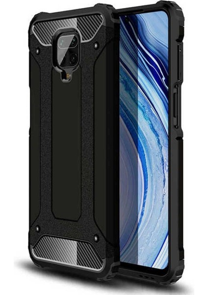Xiaomi Redmi Note 9 Pro Kılıf 5 Katmanlı Tam Koruma Military Standart Army Tank Kılıf