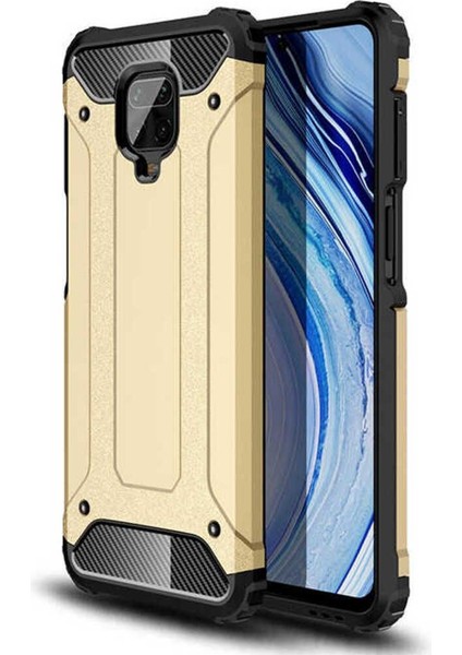 Xiaomi Redmi Note 9 Pro Kılıf 5 Katmanlı Tam Koruma Military Standart Army Tank Kılıf