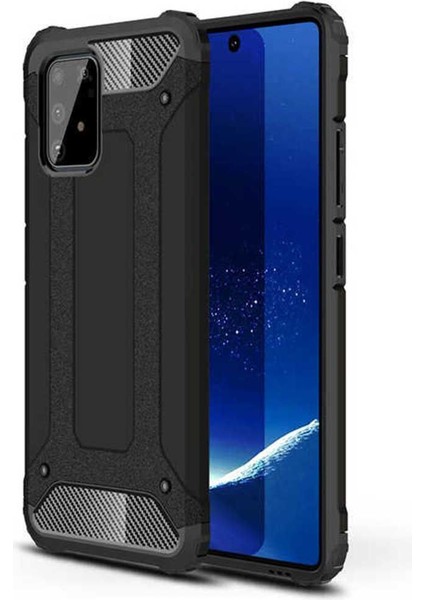 Samsung Galaxy A91 (S10 Lite) Kılıf 5 Katmanlı Tam Koruma Military Standart Army Tank Kılıf