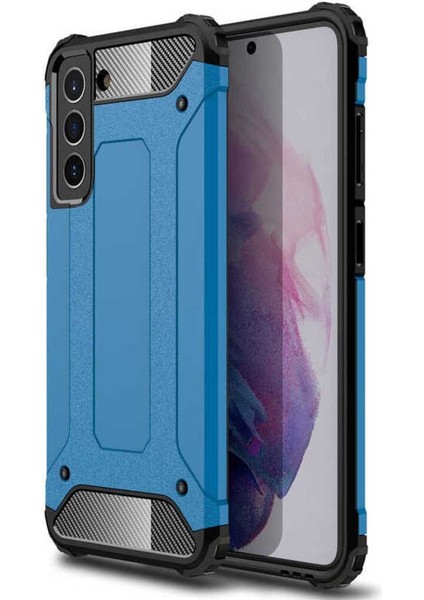 Samsung Galaxy S21 Fe Kılıf 5 Katmanlı Tam Koruma Military Standart Army Tank Kılıf