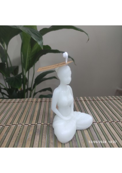 Organik Kokulu Yoga Figürlü Dekoratif Bitkisel Mum fiyatları