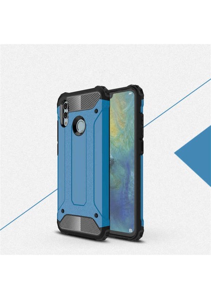 Huawei P Smart 2019 Kılıf 5 Katmanlı Tam Koruma Military Standart Army Tank Kılıf