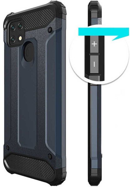 Oppo A15S Kılıf 5 Katmanlı Tam Koruma Military Standart Army Tank Kılıf modelleri