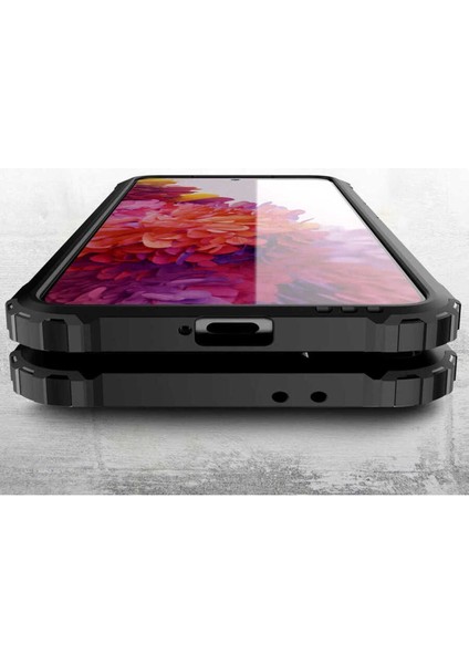 Samsung Galaxy S21 Kılıf 5 Katmanlı Tam Koruma Military Standart Army Tank Kılıf