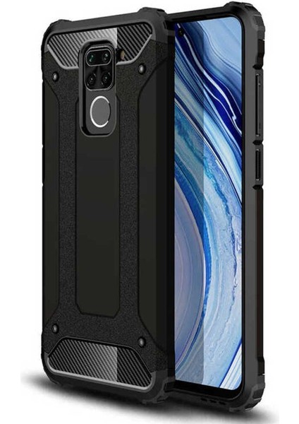Xiaomi Redmi Note 9 Kılıf 5 Katmanlı Tam Koruma Military Standart Army Tank Kılıf