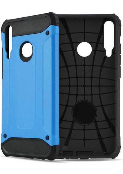 Huawei P40 Lite E Kılıf 5 Katmanlı Tam Koruma Military Standart Army Tank Kılıf