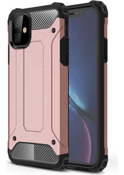 Apple iPhone 11 Kılıf 5 Katmanlı Tam Koruma Military Standart Army Tank Kılıf