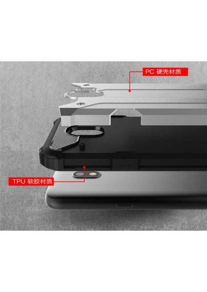 Samsung Galaxy J2 Pro 2018 Kılıf 5 Katmanlı Tam Koruma Military Standart Army Tank Kılıf