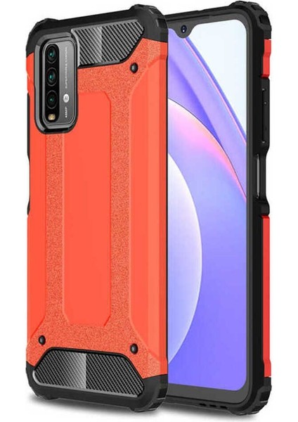 Xiaomi Redmi Note 9 4g Kılıf 5 Katmanlı Tam Koruma Military Standart Army Tank Kılıf