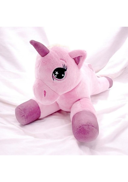 Büyük Boy Sevimli Yatan Peluş Unicorn