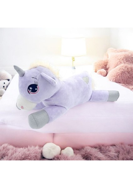 Büyük Boy Sevimli Yatan Peluş Unicorn fiyatları
